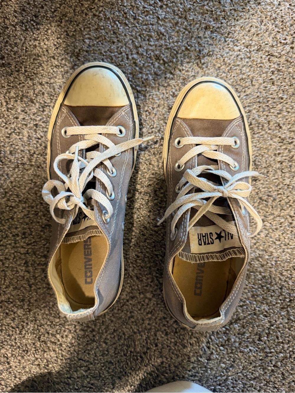 Converse Chuck Taylor All Star Low Top Sneakers - Taupe/Off-White